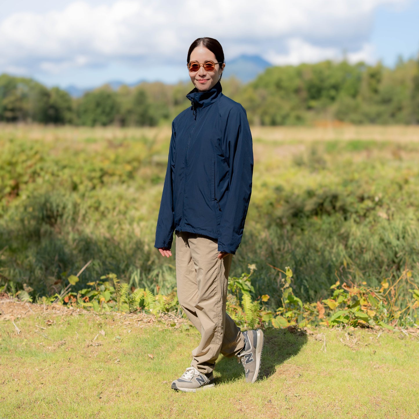 162cm, Navy XS-size,
Busy Work Pants / Beige S-size, 