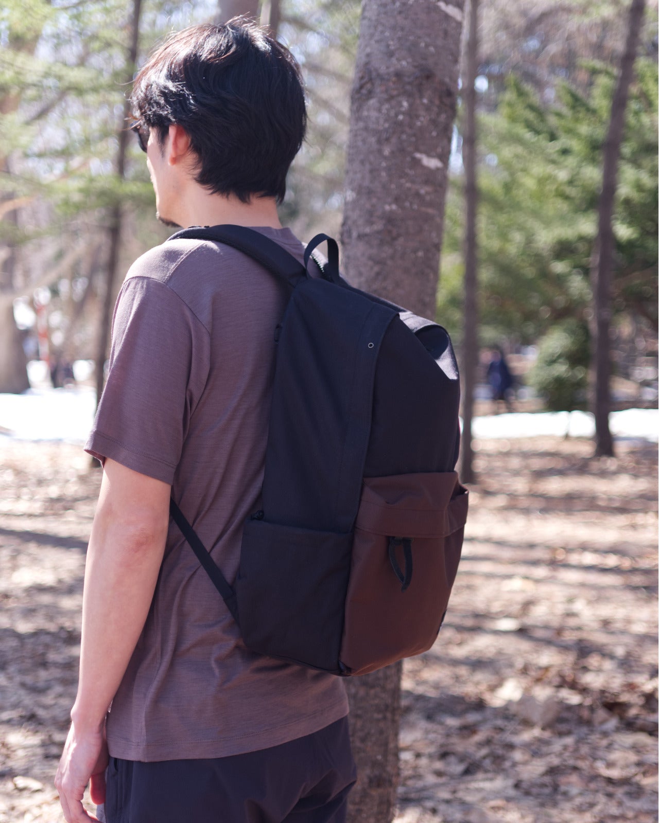 naoki 180cm / Everyday BIG Cordura Black x Brown / 
Busy Work Shorts Navy L-size