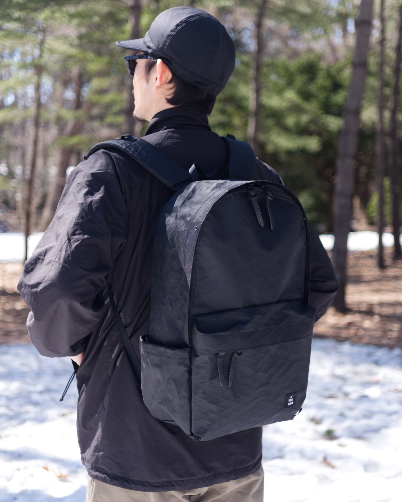 naoki 180cm / Everyday BIG X-PAC Black, 
Octet Jacket  / Black size-L,
Feather Wool Cap Black