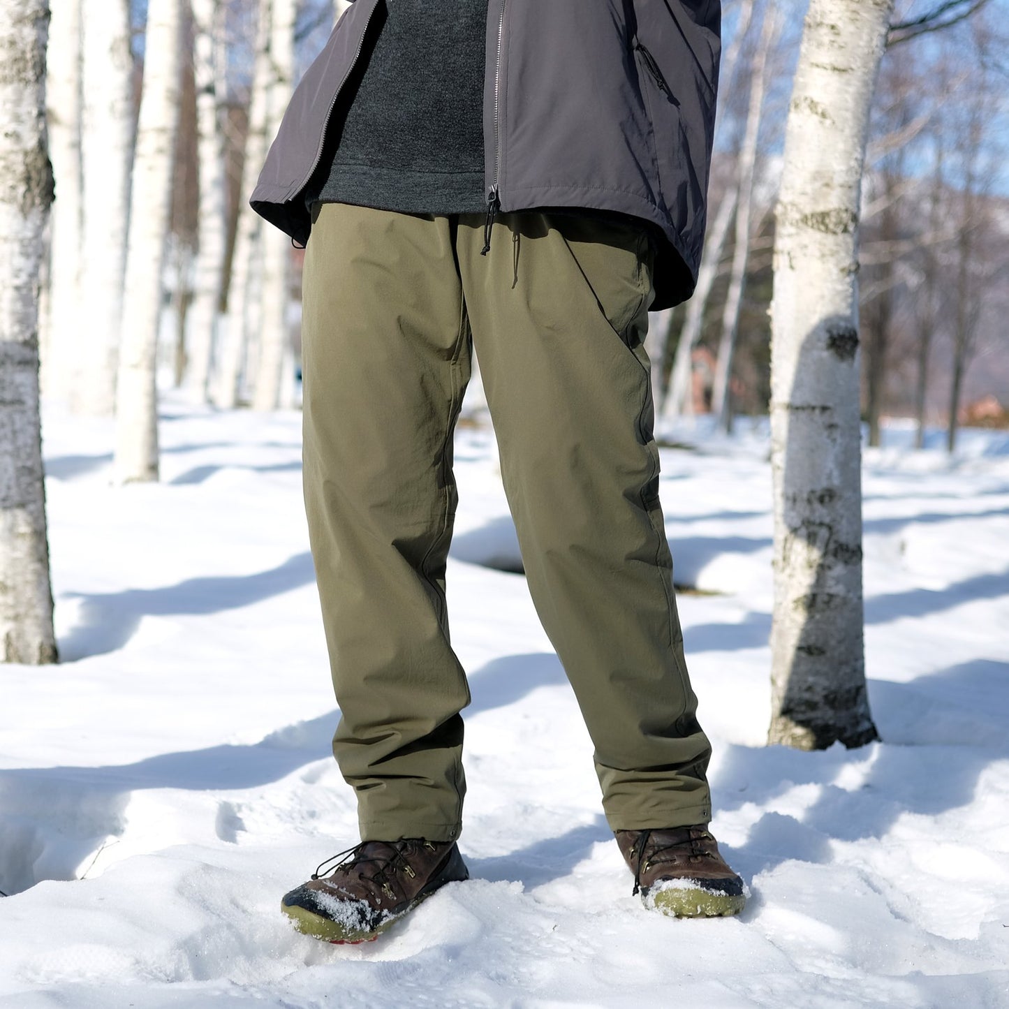 Model : 173cm, 61kg, M-size
オリーブグリーン / Olive Green